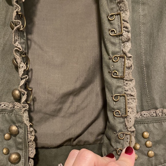 Army green tailored jacket - Picture 4 of 7